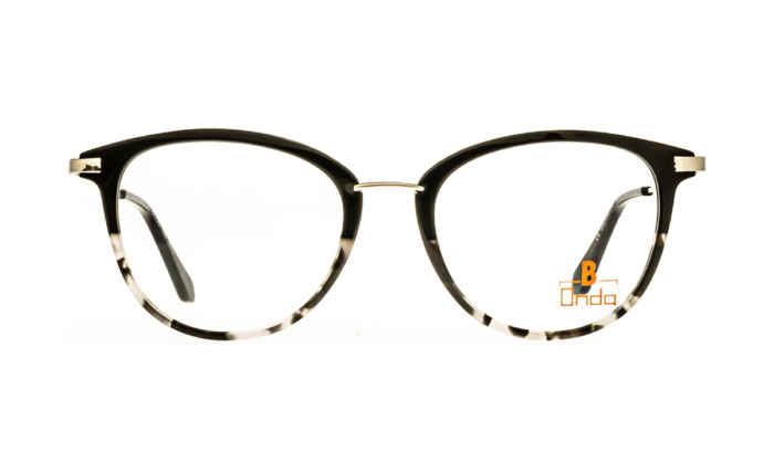 Brille Onda ON3082 oben schwarz glänzend