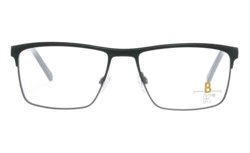 Brille K16 K1467 dunkelgrün mit grau matt | Brillenmann