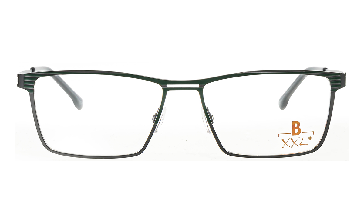 Brille XXL XXL1062 grün mit grau matt | Brillenmann