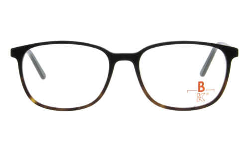 Brille K16 K1480 oben schwarz unten havanna glänzend | Brillenmann