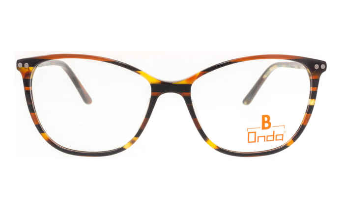 Brille Onda ON3098 braun mit schwarz matt | Brillenmann