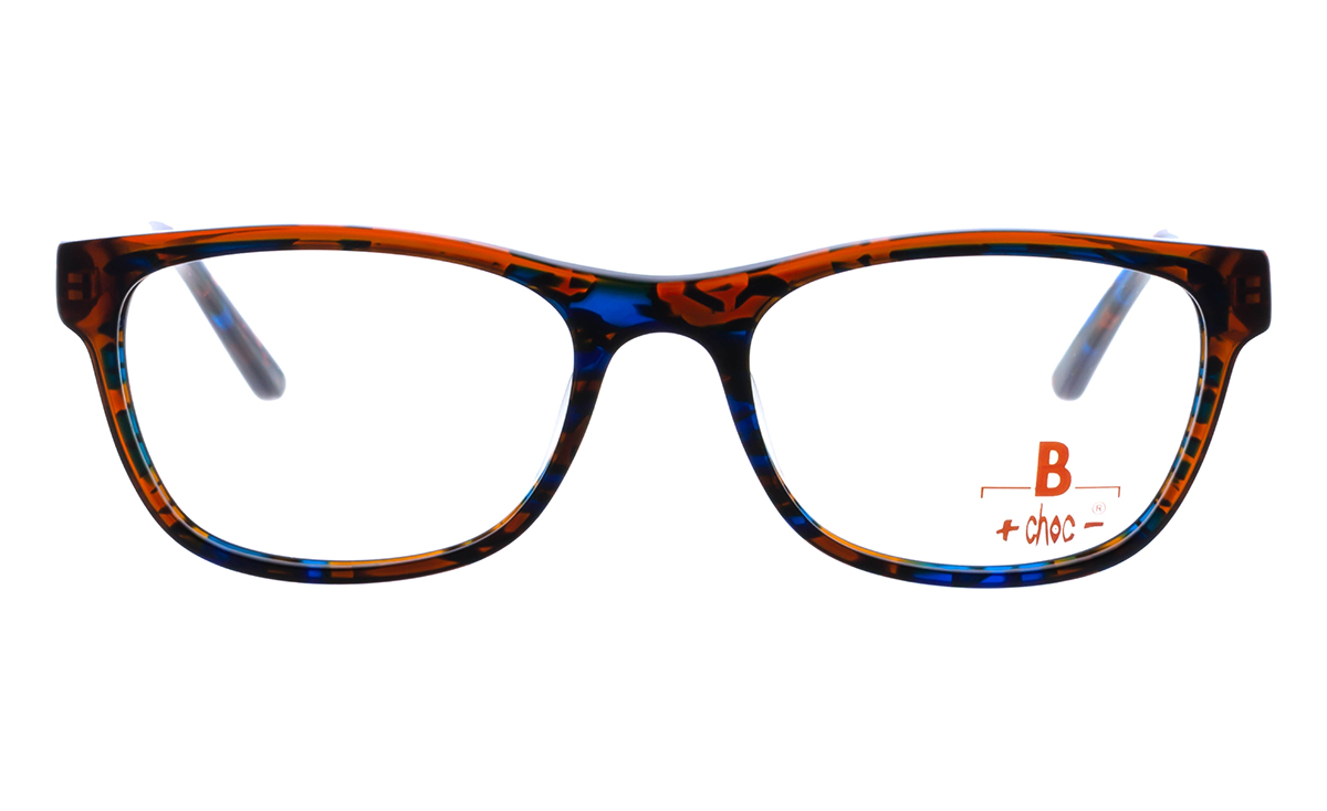 Brille +choc- C578 dunkel blau