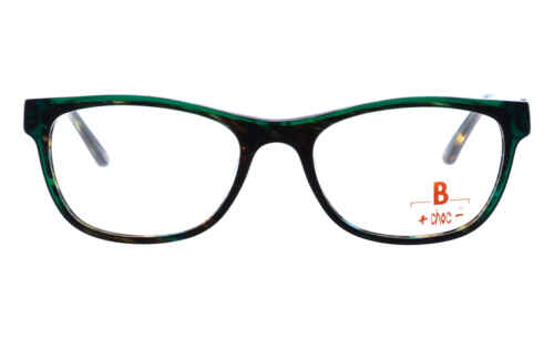 Brille +choc- C578 Front dunkel grün