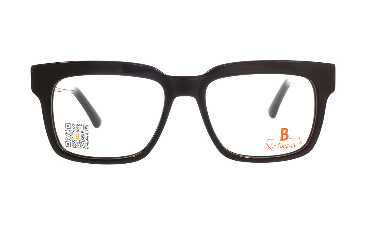 Brille Xclusiv XCF83 Grenadillholz dunkelbraun | Brillenmann