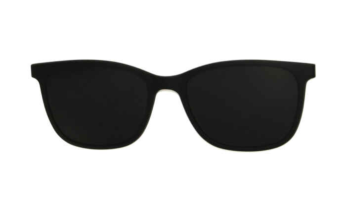 Brille P·A·S·S P614 Sonnenclip schwarz matt | Brillenmann