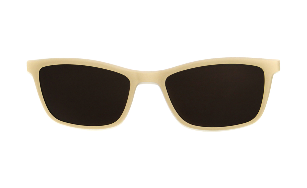 Brille P·A·S·S P617 Sonnenclip beige matt