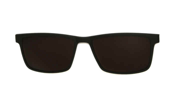 Brille P·A·S·S P619 Sonnenclip braun matt