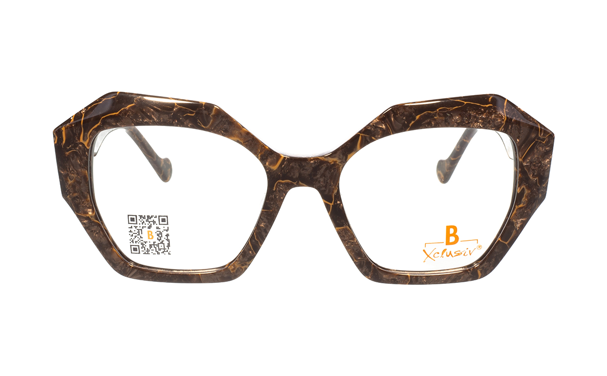 Brille Xclusiv XCF103 Grenadillholz dunkelbraun | Brillenmann