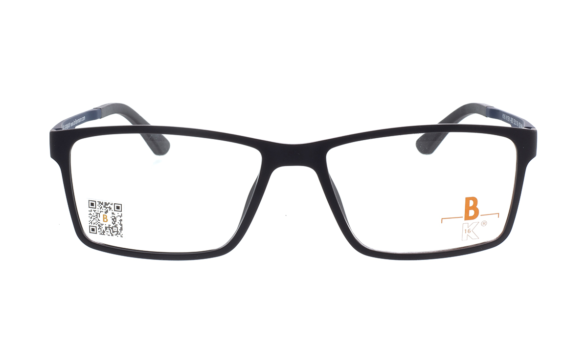 Brille K16 K1591 schwarz matt | Brillenmann