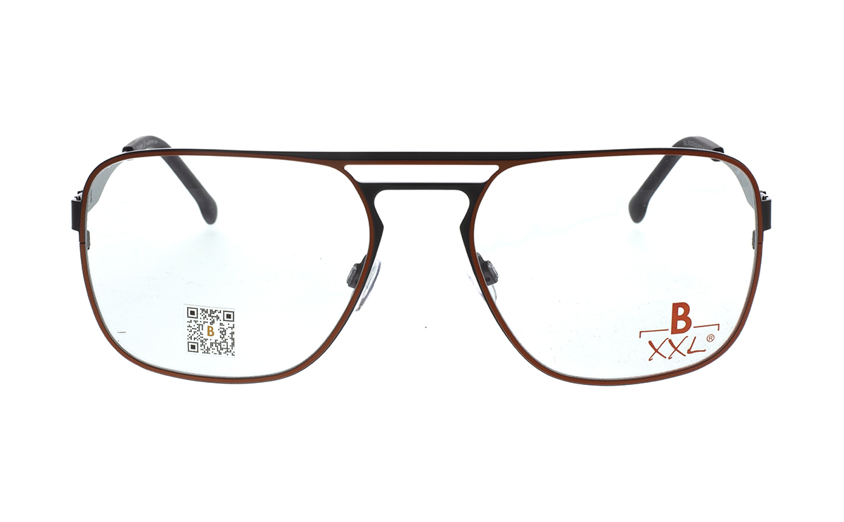 Brille XXL XXL1076 grau matt | Brillenmann