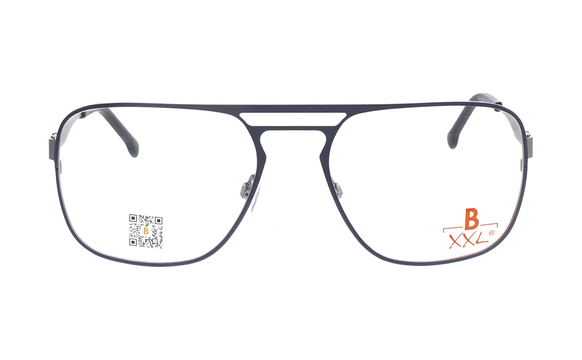 Brille XXL XXL1076 grau matt | Brillenmann