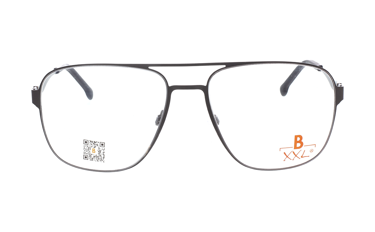 Brille XXL XXL1077 grau matt | Brillenmann