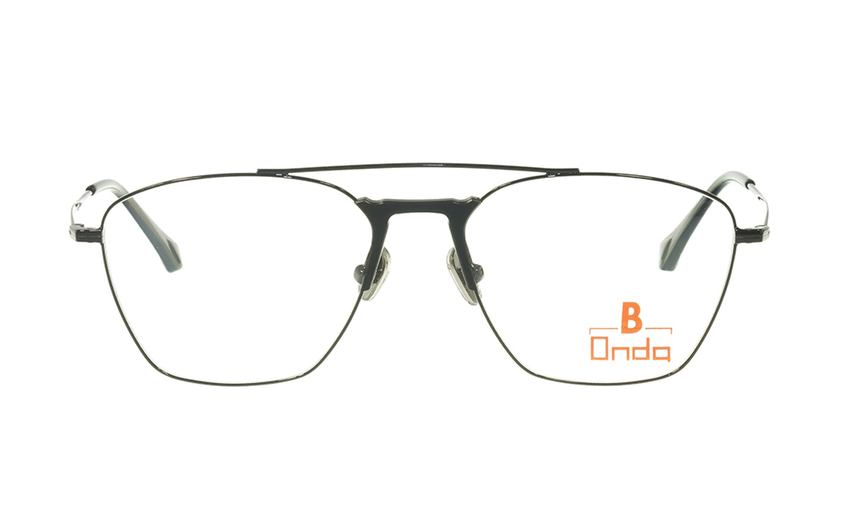 Brille Onda ON3028 Augenränder schwarz metalic glänzend | Brillenmann