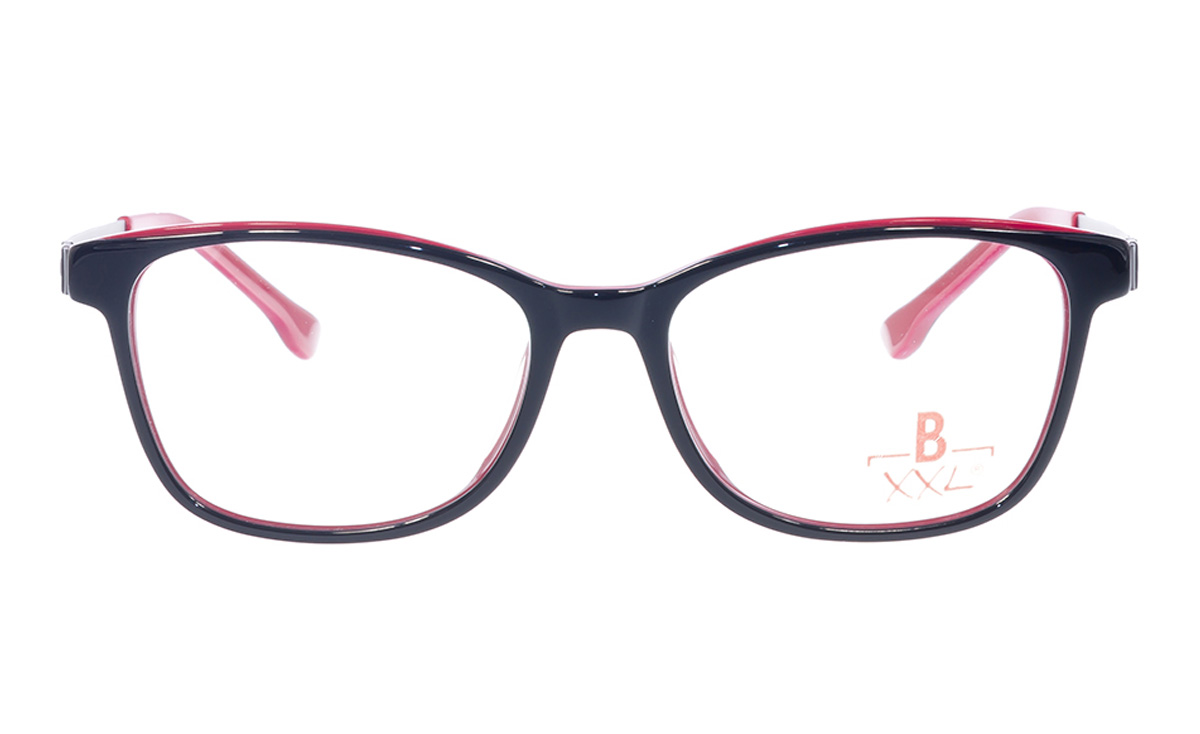 Brille XXL XXL1039 schwarz rot | Brillenmann