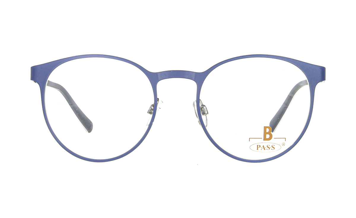 Brille P·A·S·S P480 oben blau matt | Brillenmann