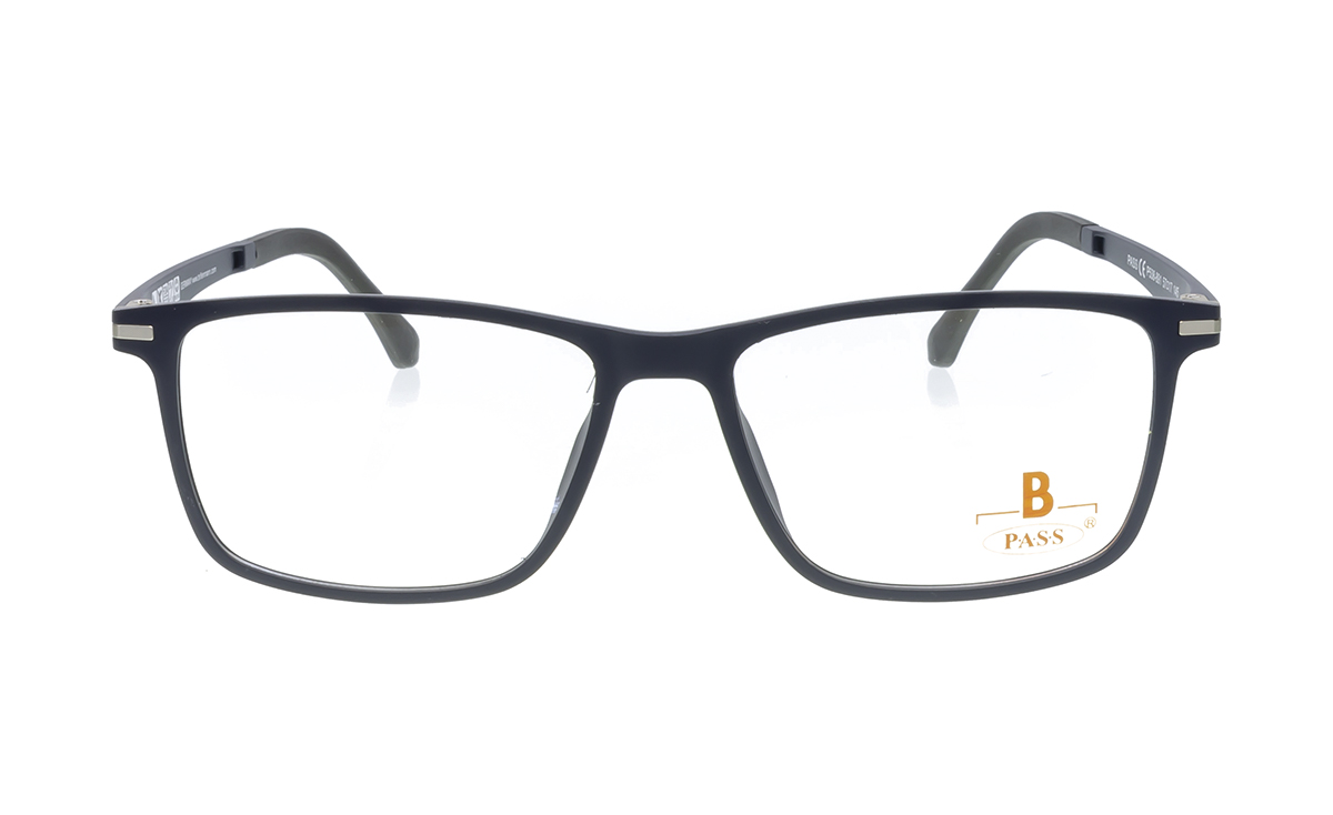 Brille P·A·S·S P538 dunkelblau matt