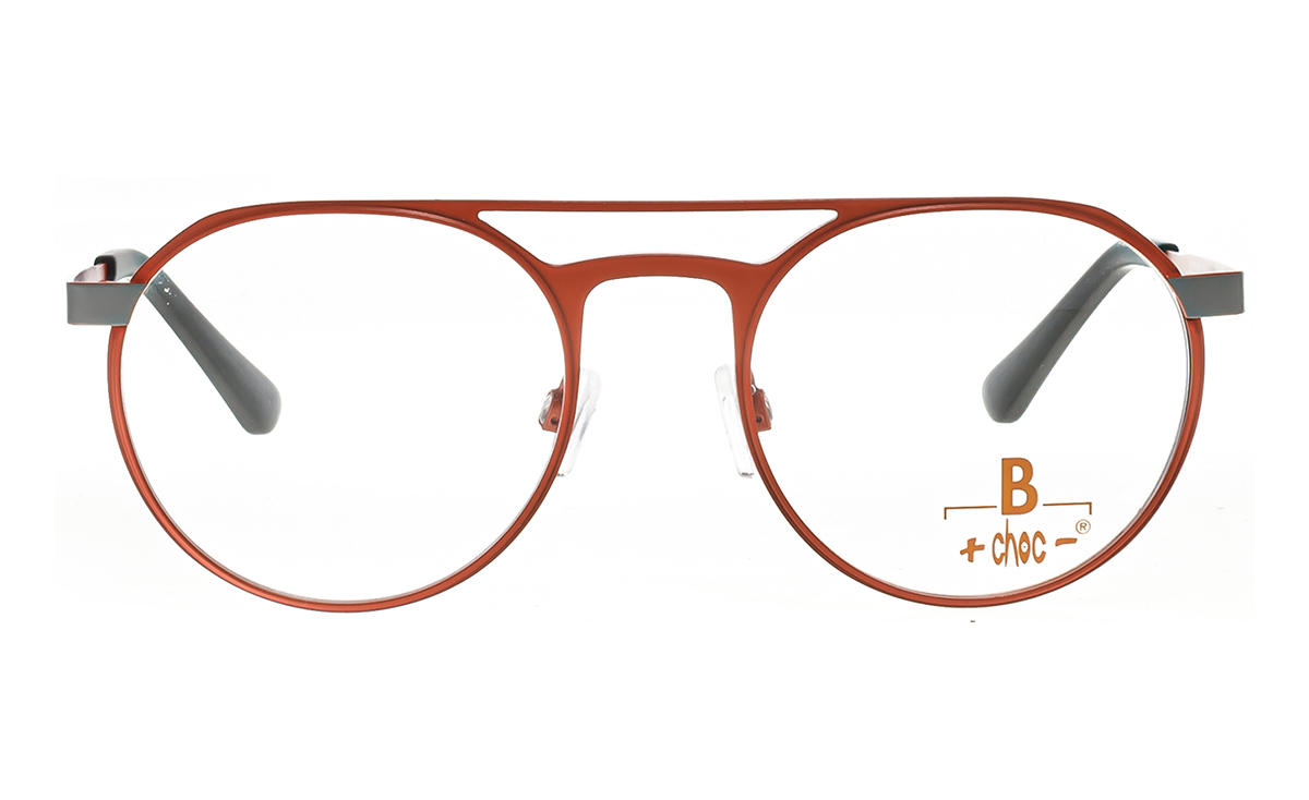 Brille +choc- C624 orange matt | Brillenmann